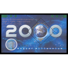 2000. Millennium 2000 - Bélyeg blokk